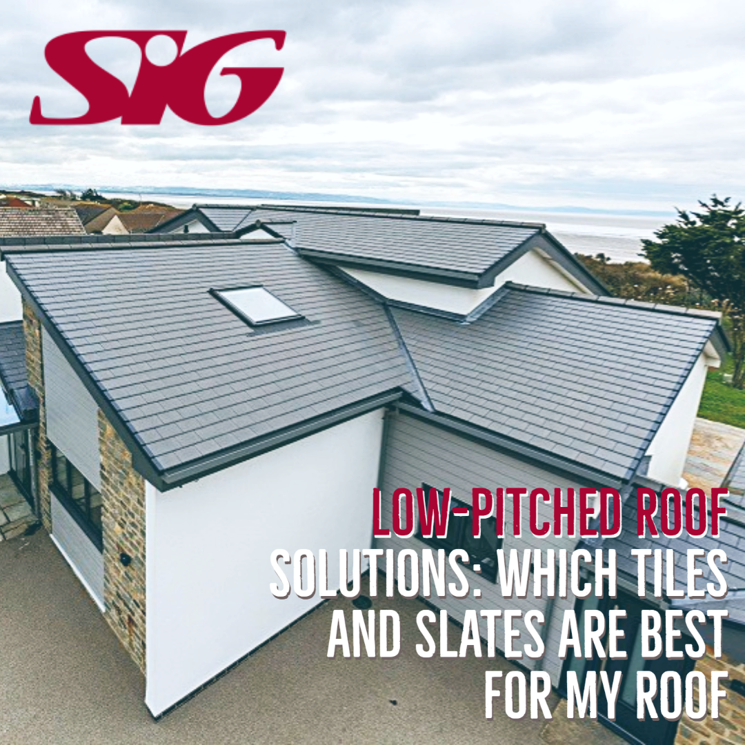 low pitched roof solutions
