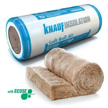 Knauf Insulation Loft Roll 40