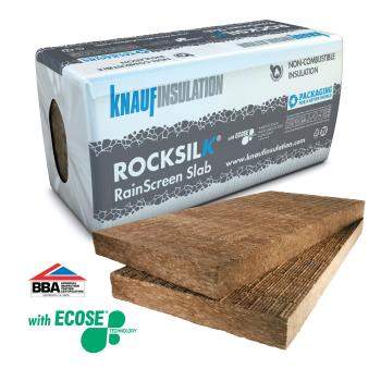Knauf rocksilk Rainscreen insulation
