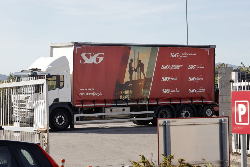 SIG delivery truck