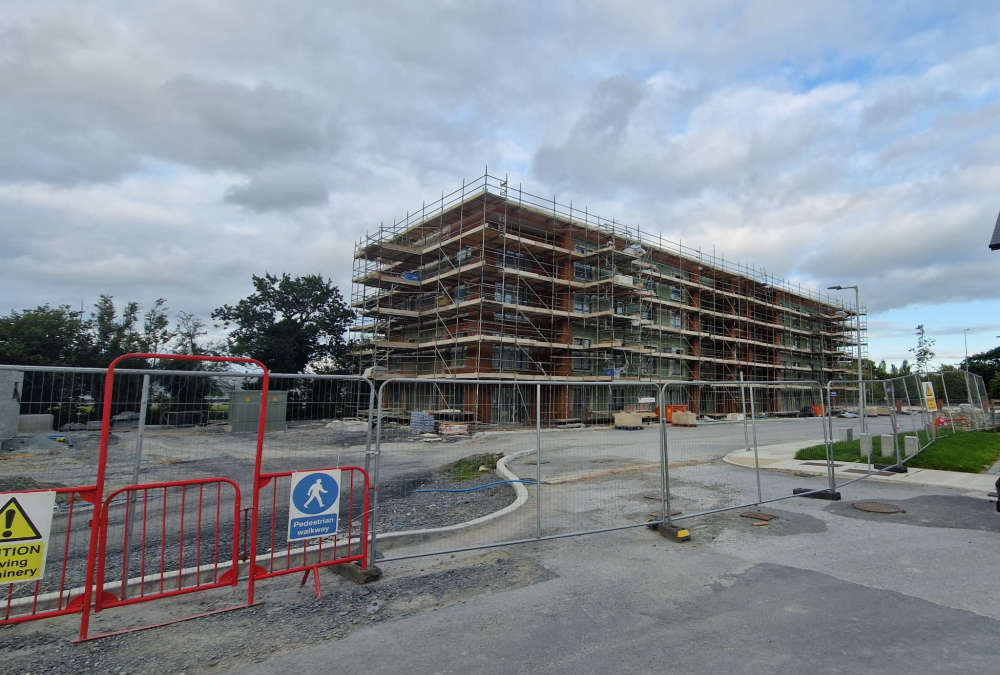 Insulation of “The Mills’ Apartments Castletroy